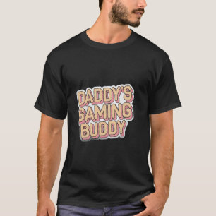 Camiseta Companheiro de Jogo do Papai Jovem Colega de Equip