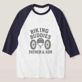 Camiseta Companheiros de Ciclismo Aventura de Ciclismo Pai