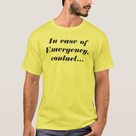 Camiseta Companheiros de Offroad - Em Caso de Emergência Ci