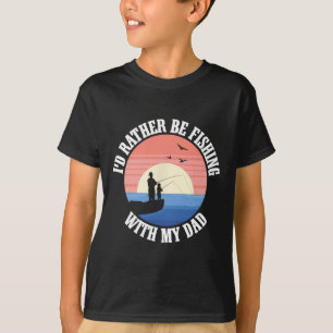 Camiseta Companheiros de Pesca Pai Pai Filha Pescador Filha