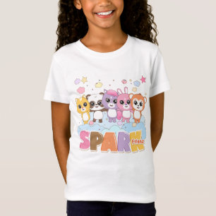 Camiseta Companheiros educacionais e lúdicos para as mentes