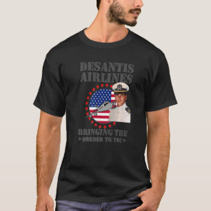 Camiseta Companhia Aérea Desantis Trazendo a fronteira para
