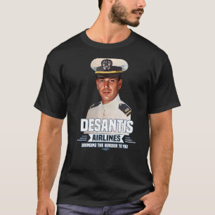 Camiseta Companhia Aérea Desantis Trazendo a fronteira para