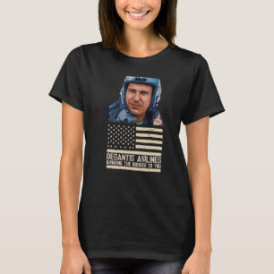 Camiseta Companhia Aérea Desantis Trazendo a fronteira para