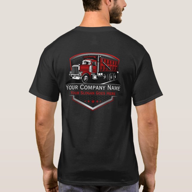 Camiseta Companhia Profissional de Alojamento (Verso)