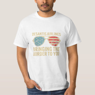 Camiseta Companhias aéreas Desantis trazendo
