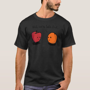 Camiseta Comparando Maçãs com Laranjas