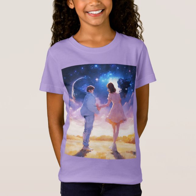 Camiseta compartilhando amor com o universo (Frente)