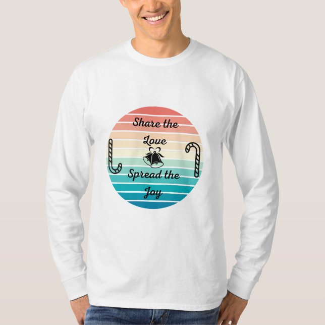 Camiseta Compartilhe O Amor Espalhando A Alegria (Frente)