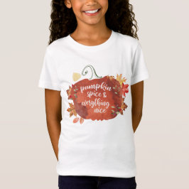 Camiseta Compartilhe o Pumpkin Spice e tudo o que é agradáv