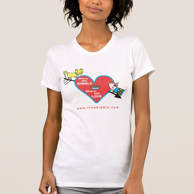 Camiseta "Compartilhe T do amor" (Frente)