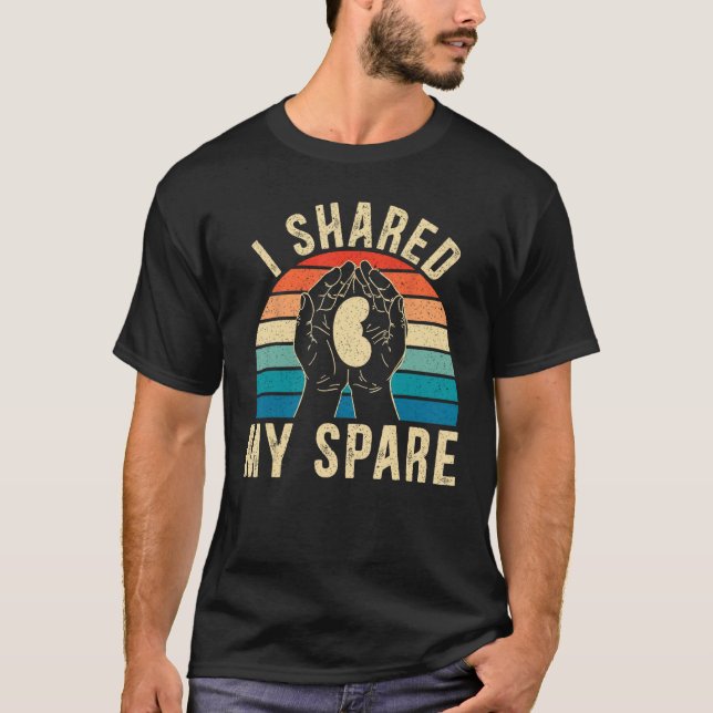 Camiseta Compartilhei A Doação De Orgãos De Doadores De Rin (Frente)