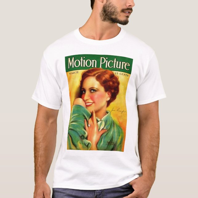 Camiseta Compartimento 1928 do filme de Joana Crawford (Frente)