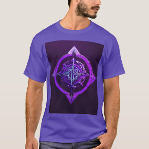Camiseta Compass De Rosa De Estilo De Tatuagem - Embrace Am