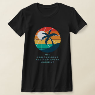 Camiseta Compassividade Dele é Nova Todas as Manhã