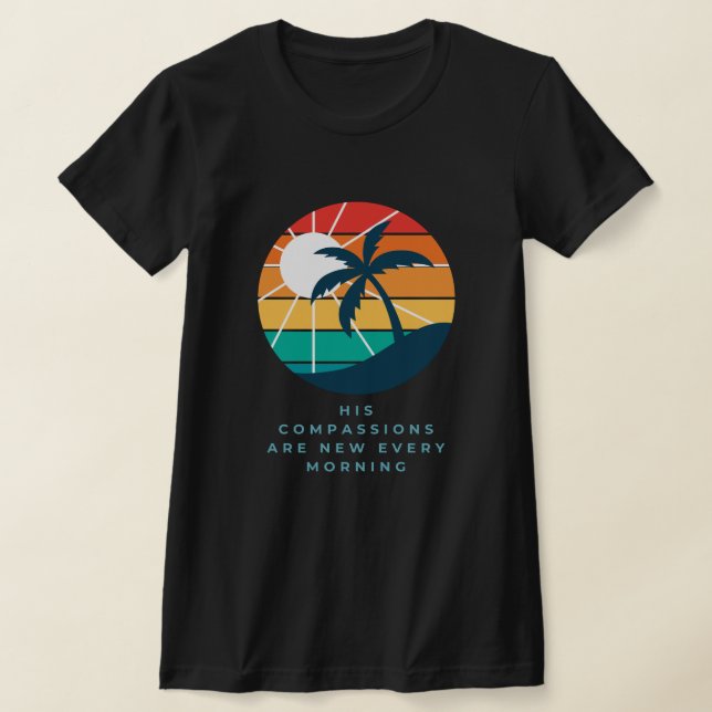 Camiseta Compassividade Dele é Nova Todas as Manhã (Postura )