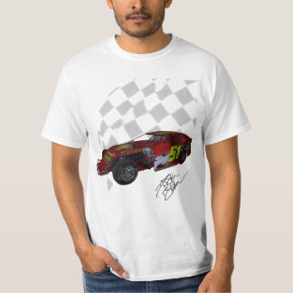 Camiseta competência checkered cinzenta da bandeira-bluhm