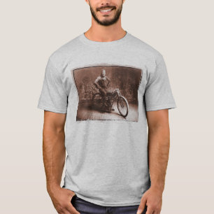 Camiseta Competência da motocicleta: Vencedor 100 MI. raç