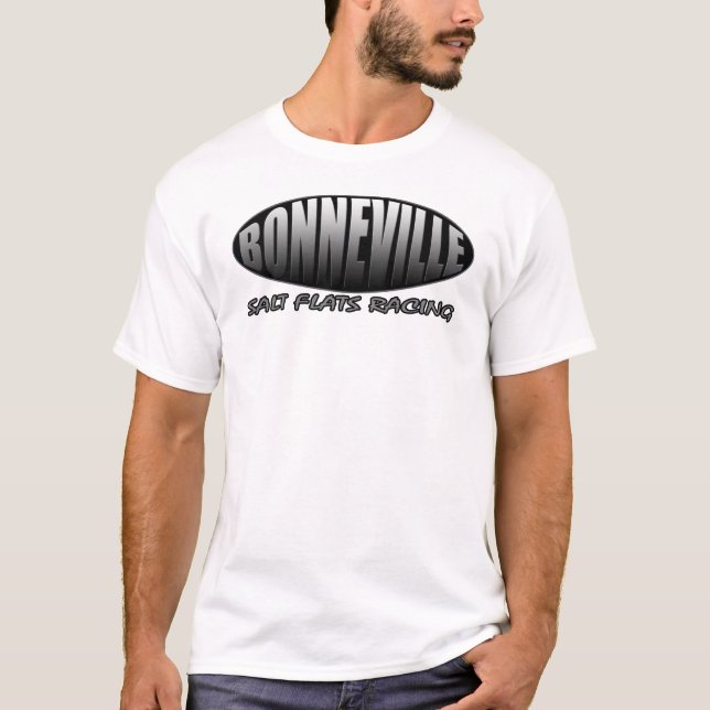 Camiseta Competência da velocidade dos apartamentos de sal (Frente)