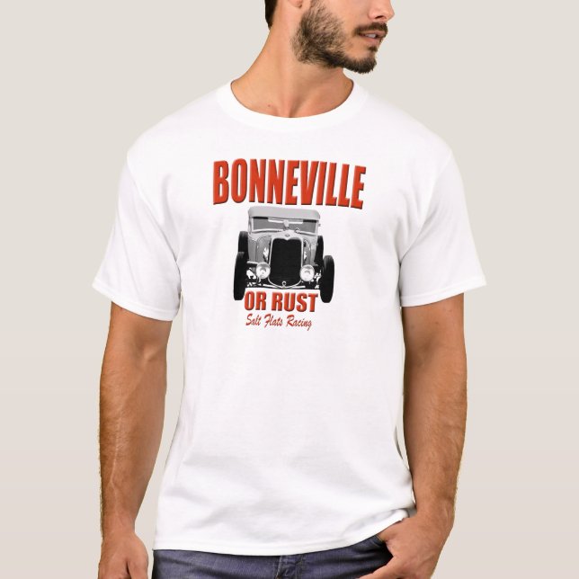Camiseta competência de apartamentos de sal de bonneville (Frente)