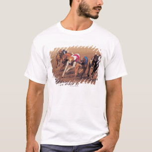 Camiseta Competência de galgos na trilha