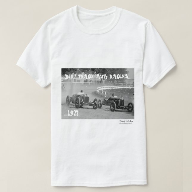 Camiseta Competência de trilha de sujeira auto (Frente do Design)