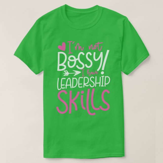 Camiseta Competências de liderança (Frente do Design)