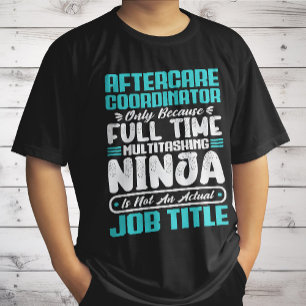 Camiseta Competências de Profissão de Cargo Coordenador de