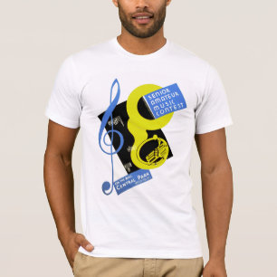 Camiseta Competição amadora superior da música