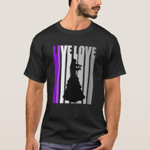 Camiseta Competição de Aniversário Violinista do Amor Retro