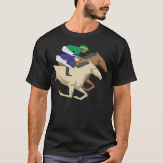 Camiseta Competição de Cavalo com Cavalo Guerreiro Gift fam
