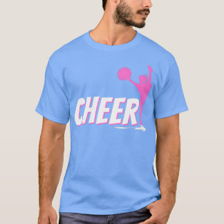 Camiseta Competição de Cheerhead Camp de Cheerleader Cheer