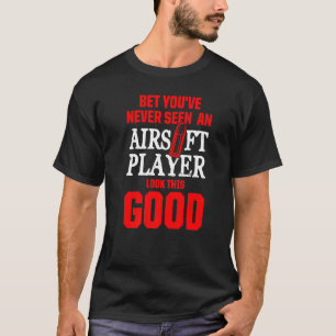 Camiseta Competição de Esporte da Equipe do Airsoft Player