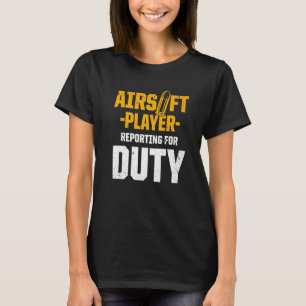 Camiseta Competição de Esporte da Equipe do Airsoft Player