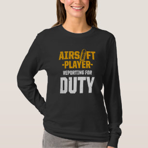 Camiseta Competição de Esporte da Equipe do Airsoft Player