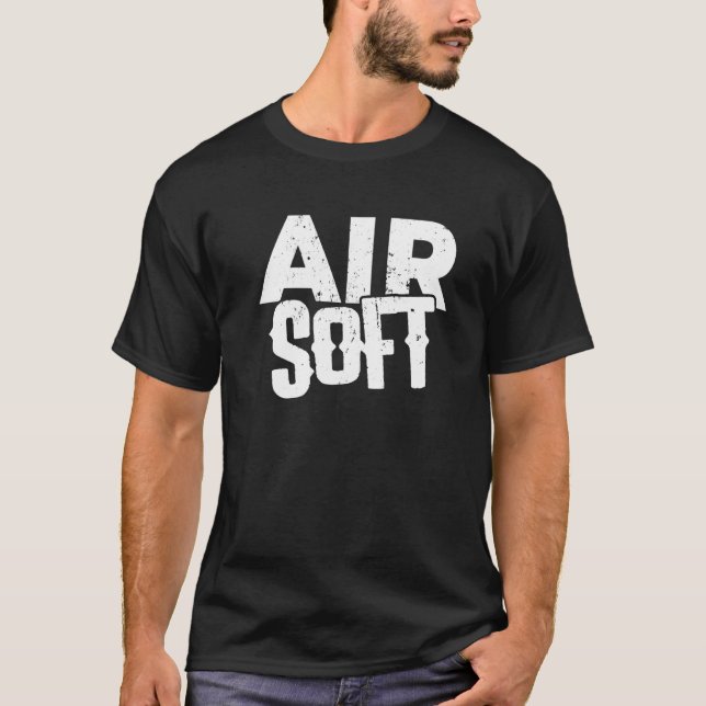 Camiseta Competição de Esporte da Equipe do Airsoft Player  (Frente)