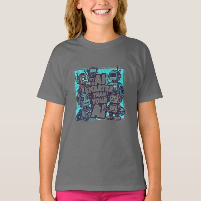Camiseta Competição de inteligência artificial (Frente)