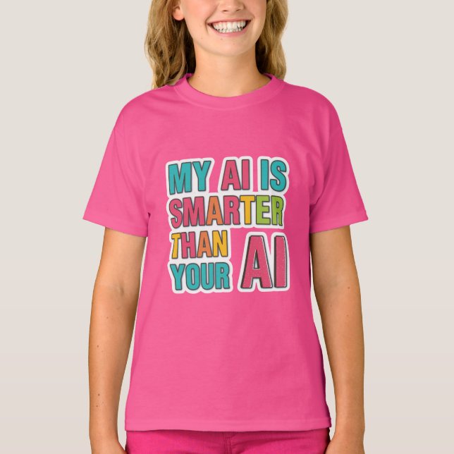 Camiseta competição de inteligência artificial (Frente)