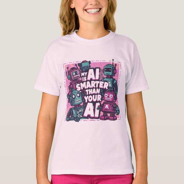 Camiseta Competição de inteligência artificial (Frente)
