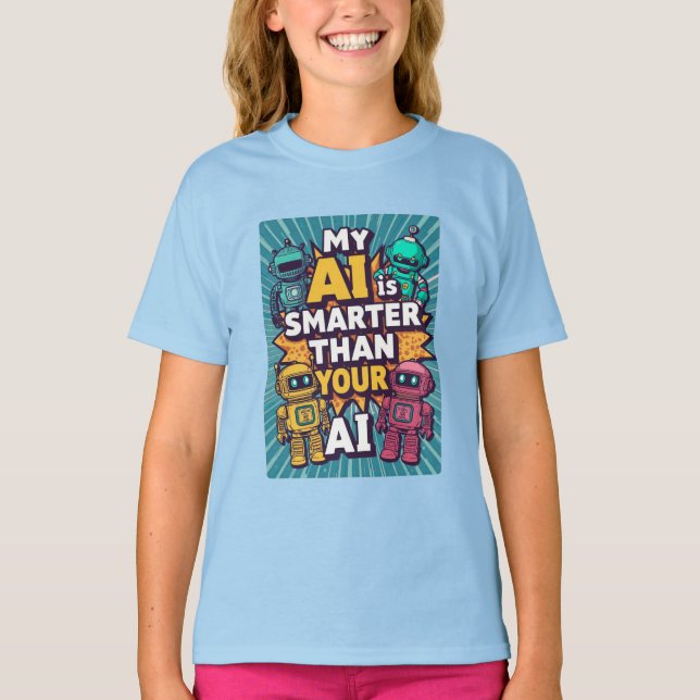 Camiseta Competição de inteligência artificial (Frente)