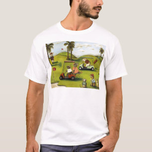Camiseta Competição desenfreada 2 no campo de golfe