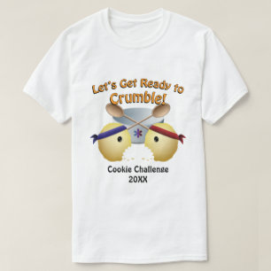 Camiseta Competição do cozimento do biscoito