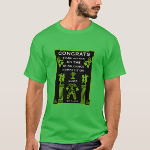 Camiseta Competição Irlandesa de Dançar