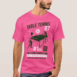 Camiseta Competição mesa de Tênis