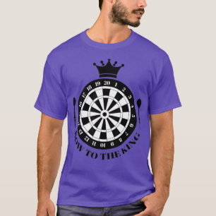 Camiseta Competições de Darts Arco ao Rei - Dardos Engraçad