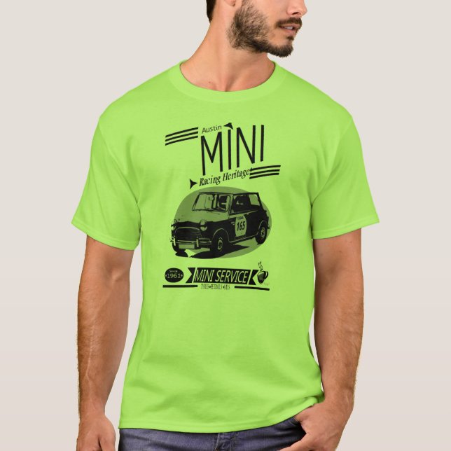 Camiseta Competindo a herança mini (Frente)