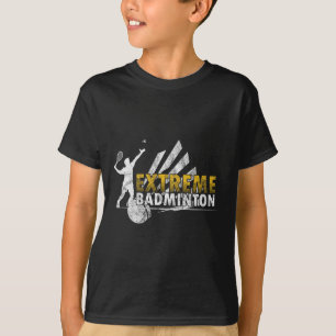 Camiseta Competitiva Extreme Badminton Game Competitive Pla