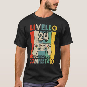 Camiseta Compleão 24 Anni Livello Nível Superior