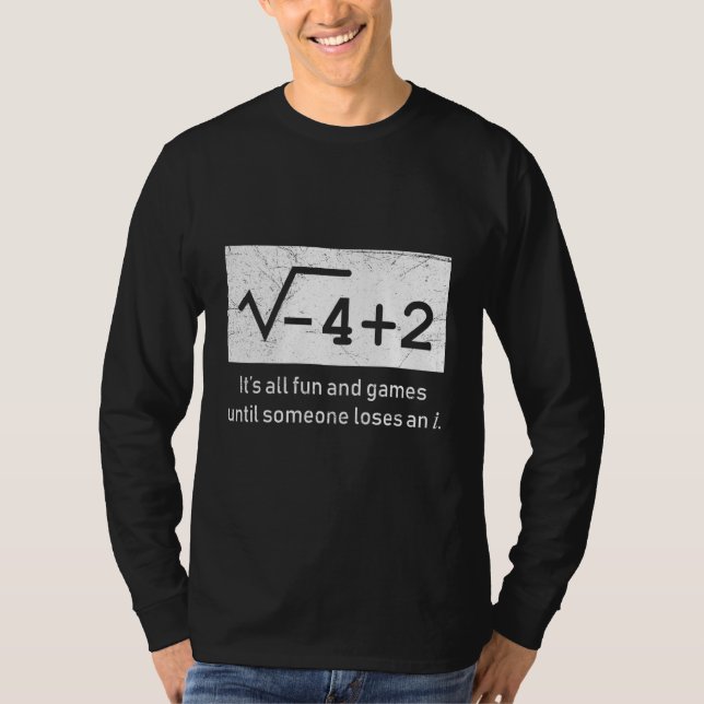 Camiseta Complex numbers math (Frente)