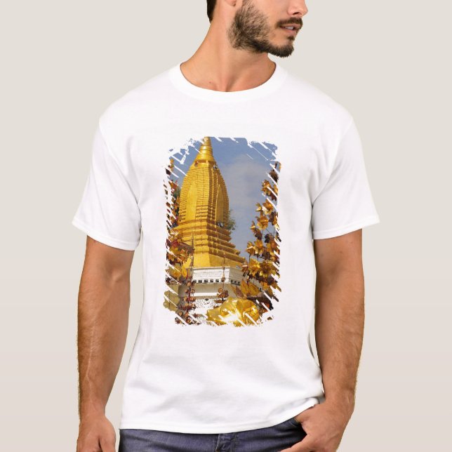 Camiseta complexo da Pagode Shwe Zigon em Bagan (Pagan), (Frente)